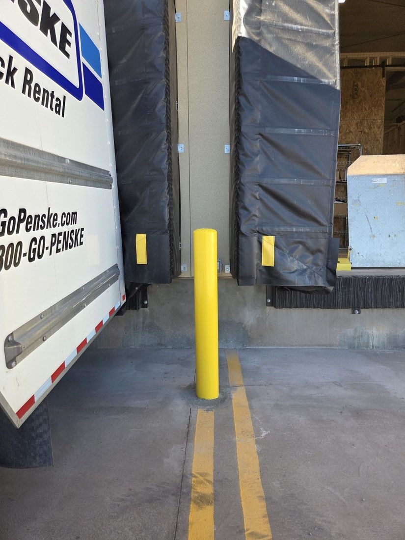 Loading Dock Bollard Installation