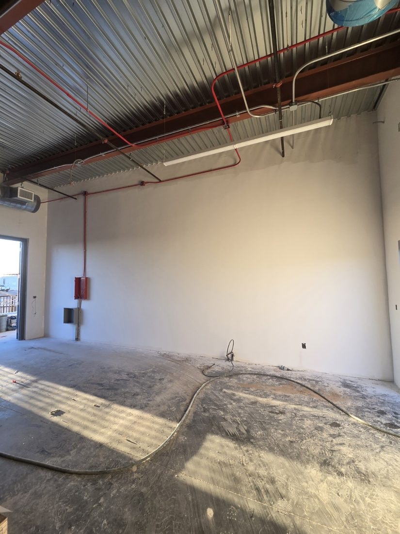 Industrial Interior — Drywall & Finishes